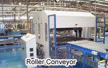 Heavy load roller conveyor