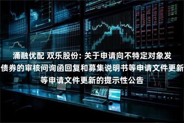 涌融优配 双乐股份: 关于申请向不特定对象发行可转换公司债券的审核问询函回复和募集说明书等申请文件更新的提示性公告